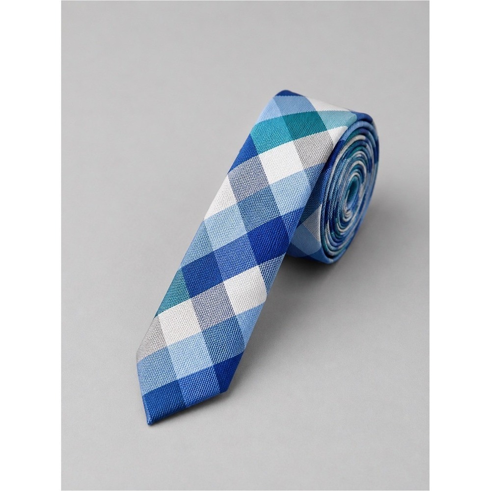 Tommy Hilfiger Boys Plaid Tie OS Preppy